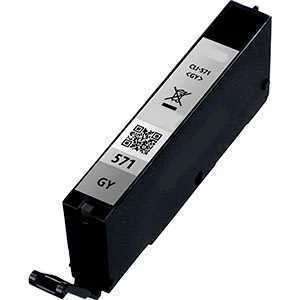 Tinteiro Canon Compat&iacute;vel CLI-571GY XL Cinza