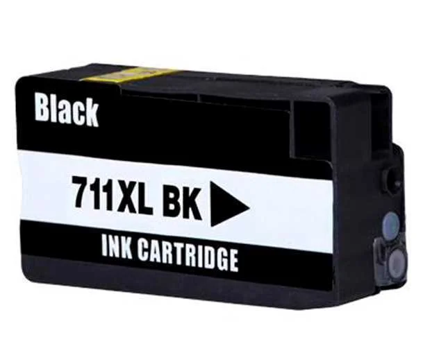 Tinteiro Hp Compat&iacute;vel 711 Xl Preto (Cz133a)