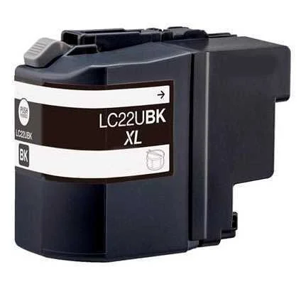 Tinteiro Brother Compat&iacute;vel Lc22u Bk Xl Preto
