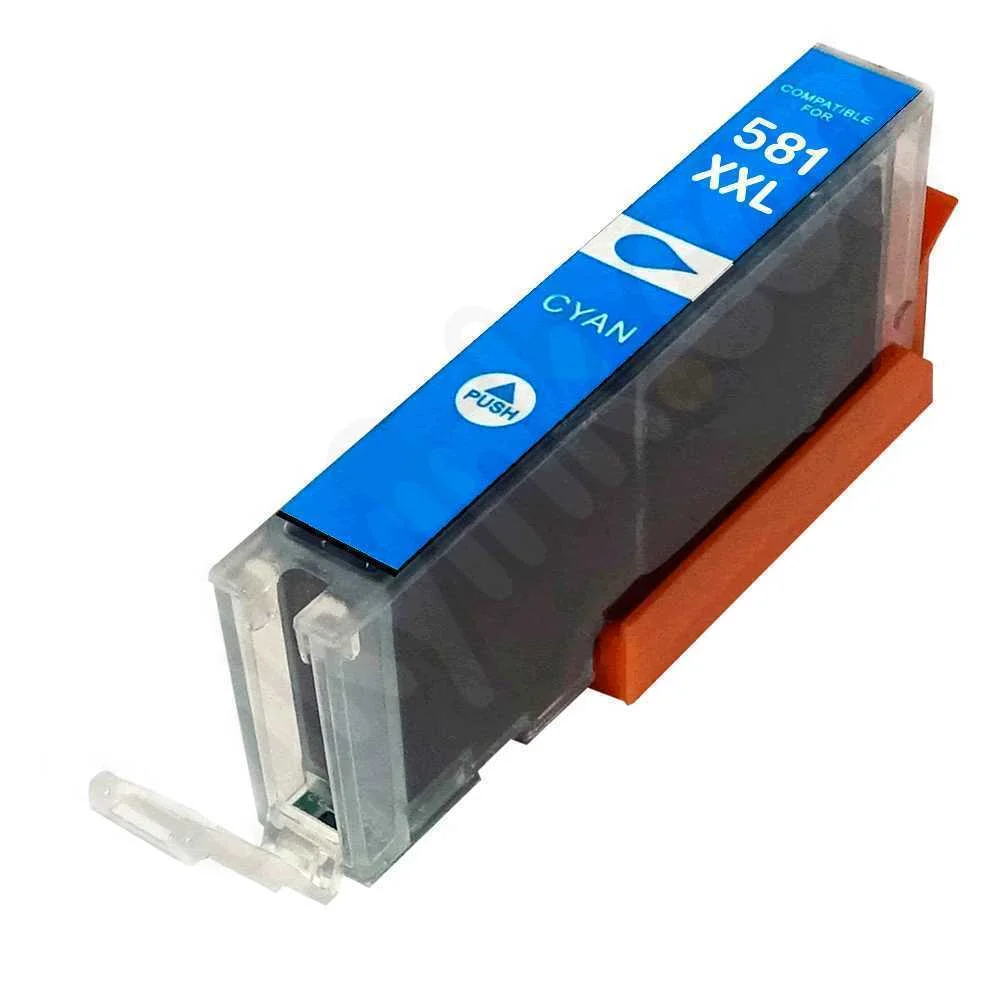 Tinteiro Canon Compat&iacute;vel Cli-581c Xxl Azul