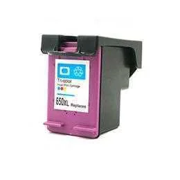 Tinteiro Hp Reciclado 650 Xl Tricolor (Cz102ae)