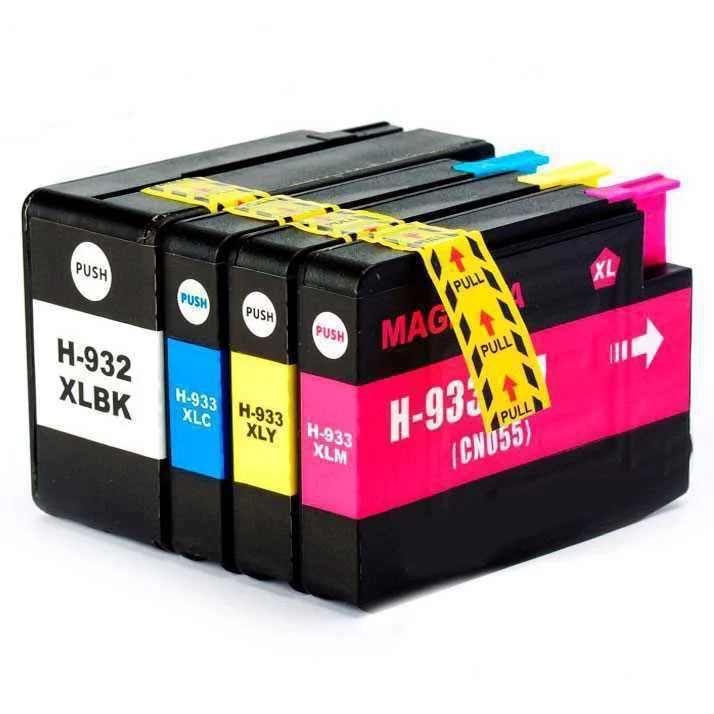 Conjunto 4 Tinteiros Hp 932 Xl / 933 Xl Compat&iacute;veis