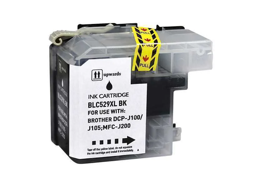 Tinteiro Brother Compat&iacute;vel LC529BK XL Preto