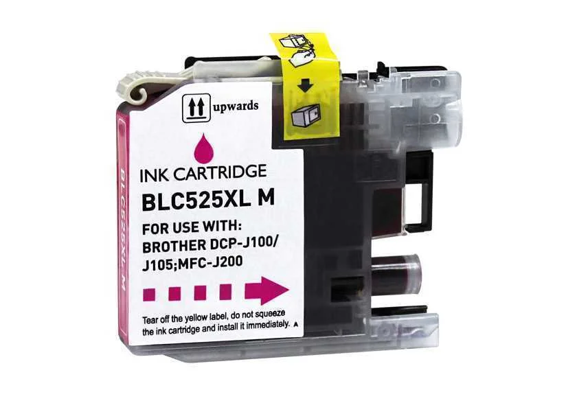 Tinteiro Brother Compat&iacute;vel LC525M XL Magenta