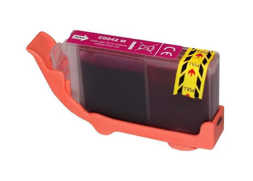 Tinteiro Canon Compat&iacute;vel CLI-42M Magenta