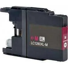 Tinteiro Brother Compat&iacute;vel Lc1280m Xl Magenta