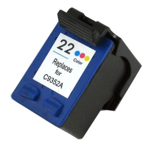 Tinteiro Hp Reciclado N&ordm; 22 Xl Tricolor (C9352ce)