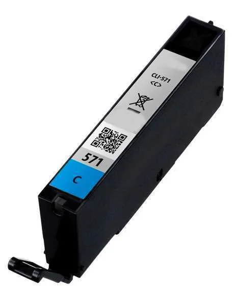Tinteiro Canon Compat&iacute;vel Cli-571c Xl Azul