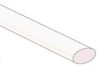 Tubo Termoencogible 9.5mm - Transparente - 25 Pie.