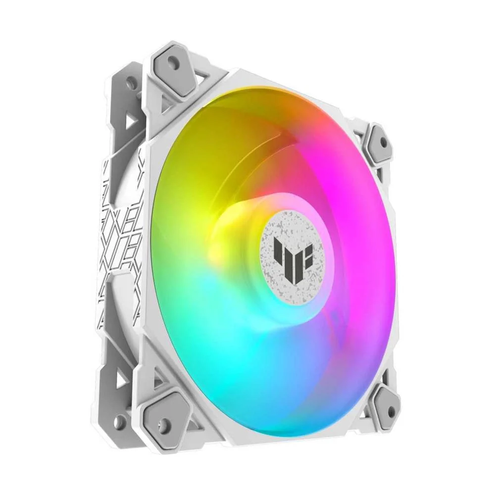 Ventilador Caja Asus Tuf Gamind Tf120 Argb Blanco