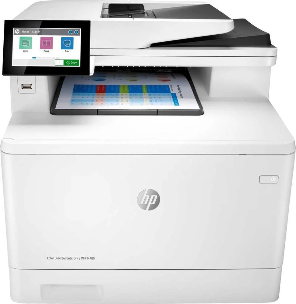 Hp Color Laserjet Enterprise Mfp M480f Multifunktionsdrucker Farbe Laser (3qa55a#B19)