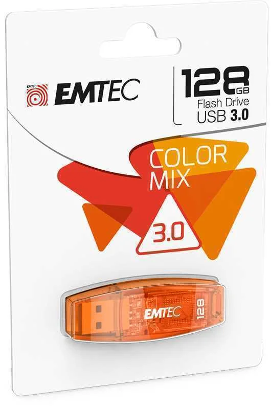 EMTEC C410 UNIDADE DE MEM&Oacute;RIA USB 128 GB USB TYPE.