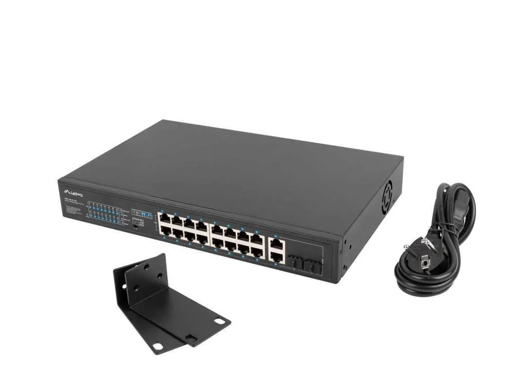 Lanberg Rsfe-16p-2c-150 Switch de Rede N&atilde;o-Gerido.