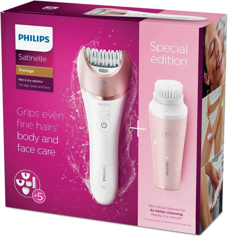 Philips Satinelle Prestige Depiladora Wet  Dry, .