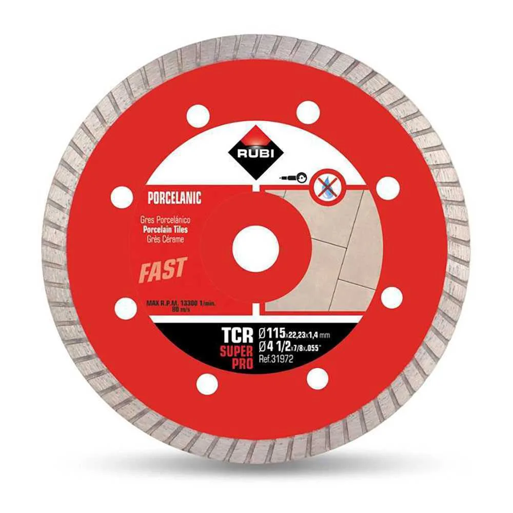 Disco Diamante Tcr 115 Superpro 31972 Rubi