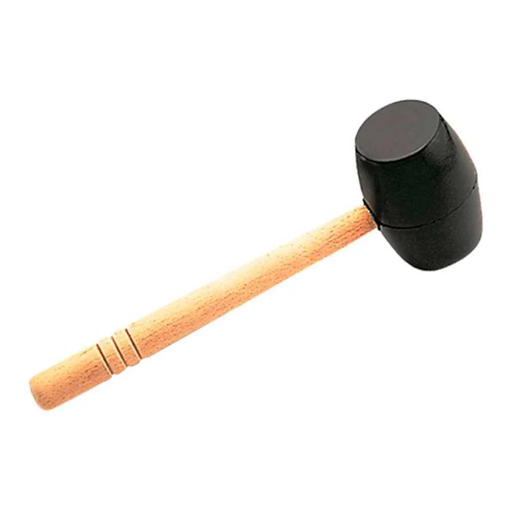 Ma&ccedil;o de Borracha Preta 500g 65905 Rubi