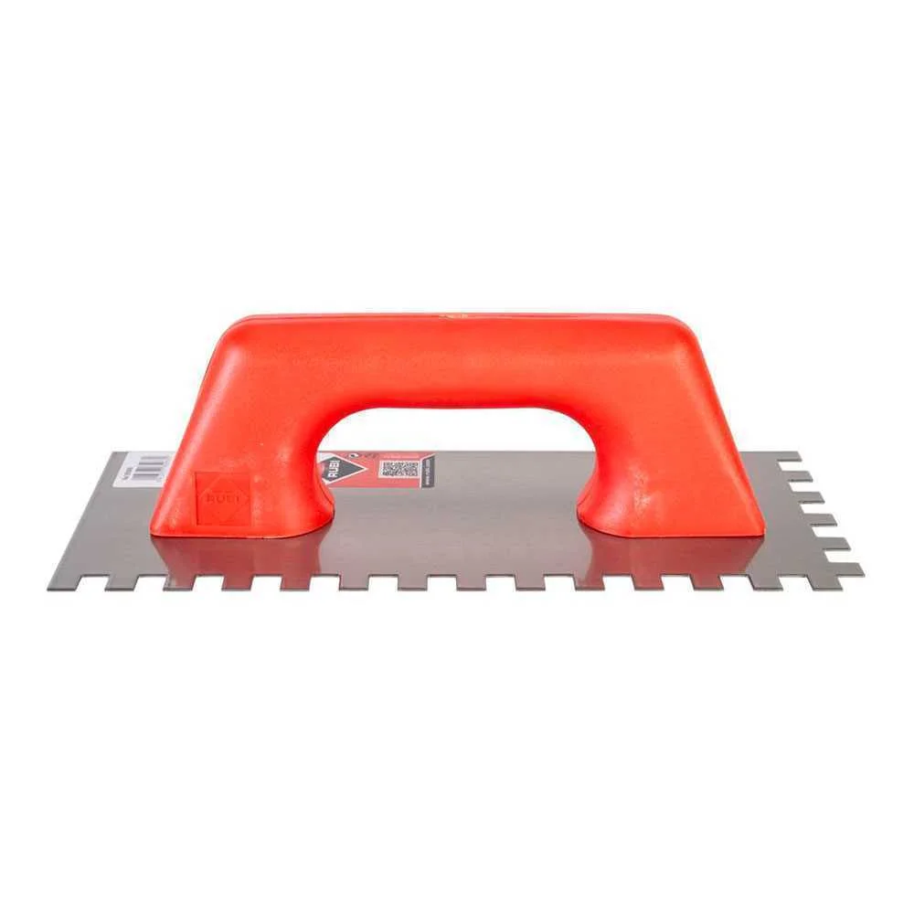 Talocha Pente A&ccedil;o 28cm (10x10). Cabo de Pl&aacute;stico Fechado 65968 Rubi