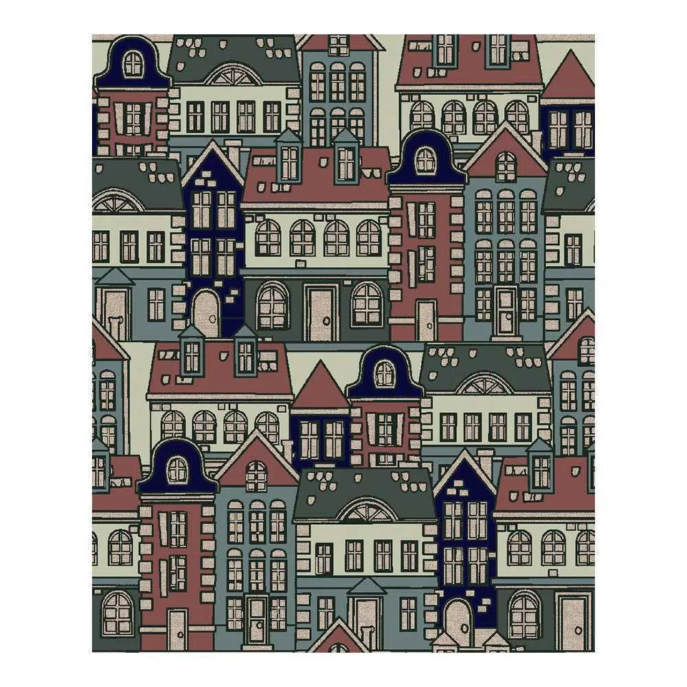 Toalha Antin&oacute;doas Town 140x200cm. Things Home Trade.