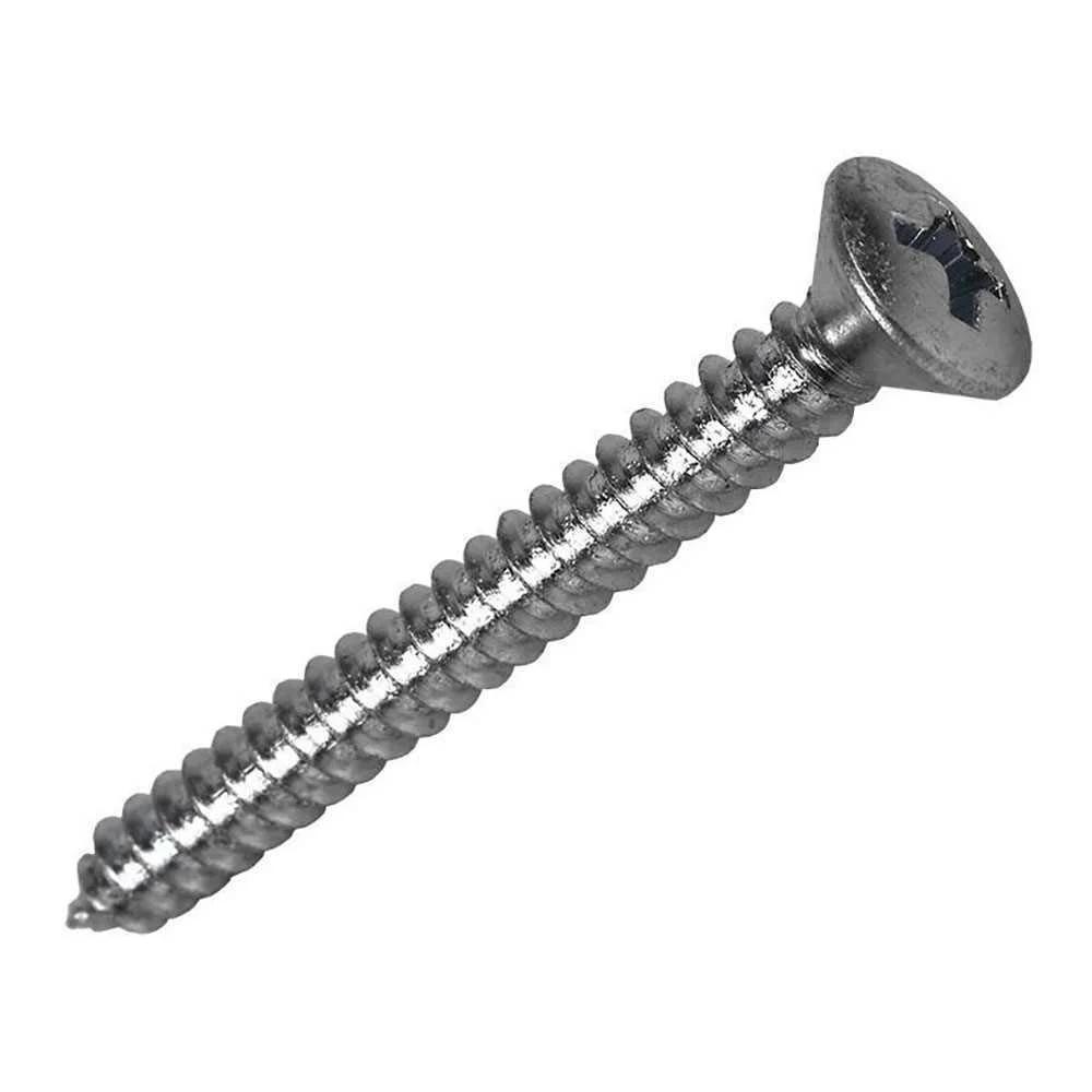 Caixa M 15 Unid. Parafuso Rosca Chapa Cr Zinco 4,2x25mm Fadix