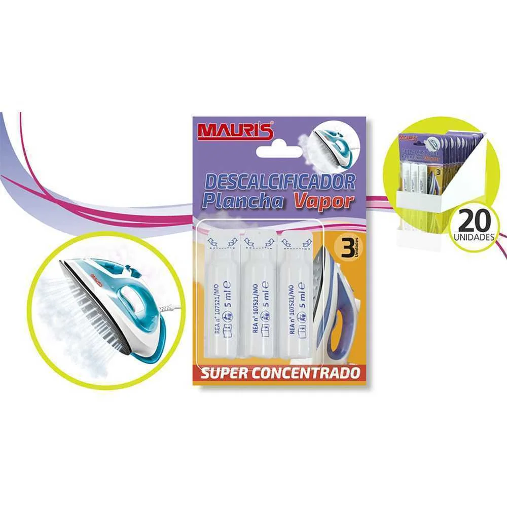 Bl&iacute;ster 3 Descalcificador para Ferro de Engomar 08151 Mauris