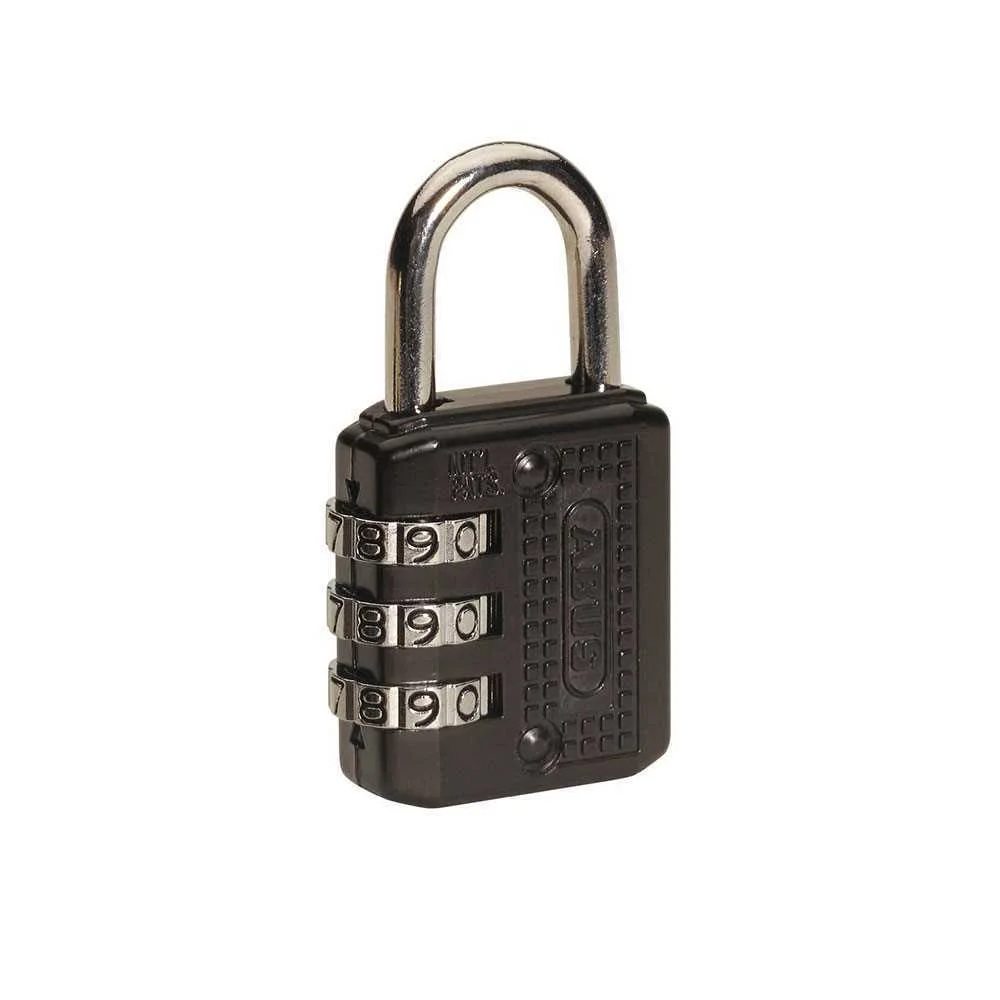Cadeado Combina&ccedil;&atilde;o Preto 20mm 715/20 Abus