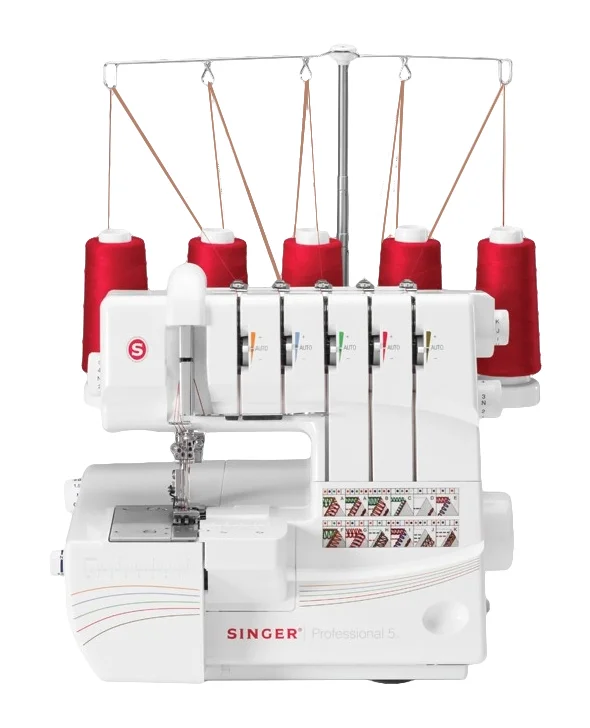 Overlock Singer 14t968 Sewing Machine  Electric Current  White