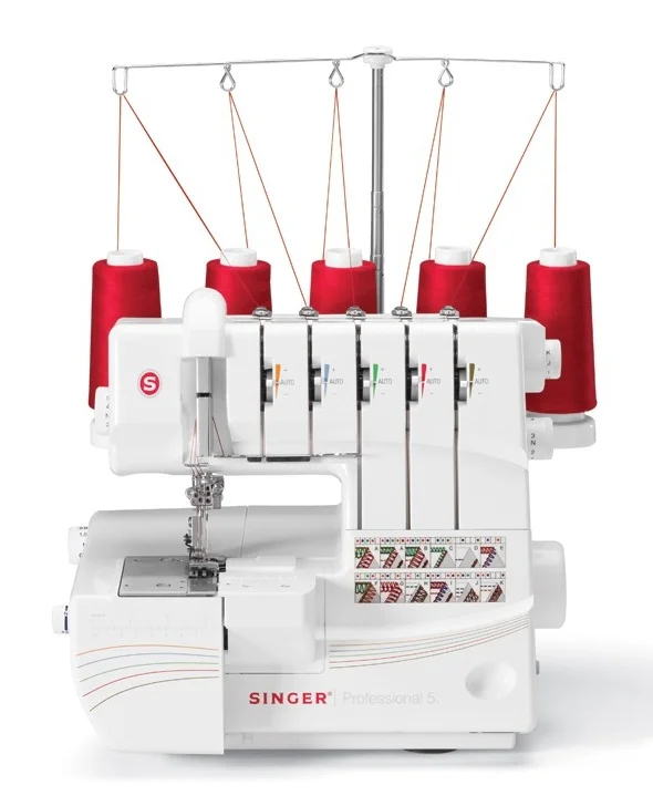 Overlock Singer 14t968 Sewing Machine  Electric Current  White