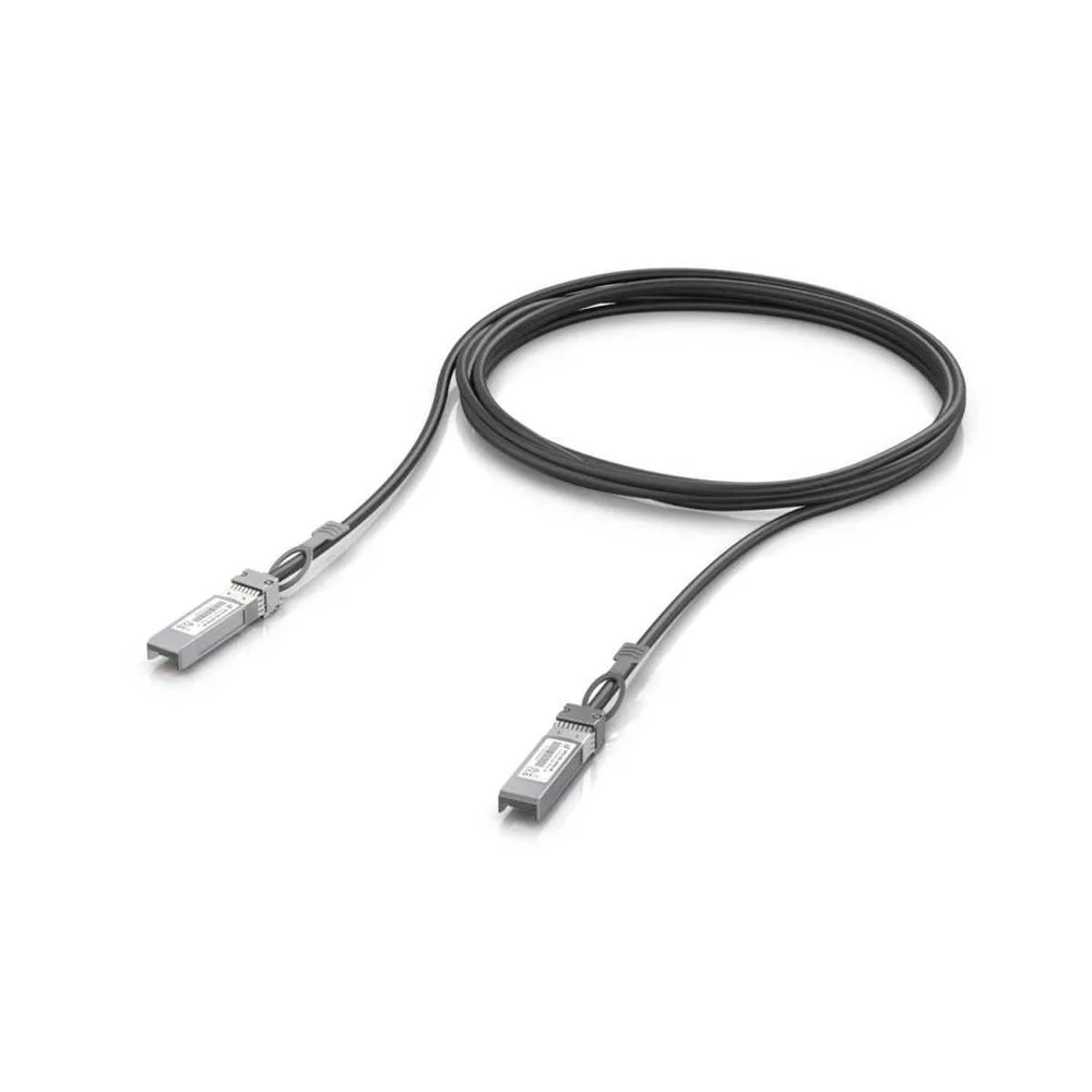 Cabo Rede Sfp+ Ubiquiti 3 M Preto 
