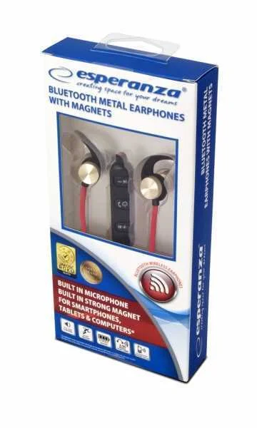 Auriculares Bluetooth Desportivos Eh186l Cobre - Esperanza