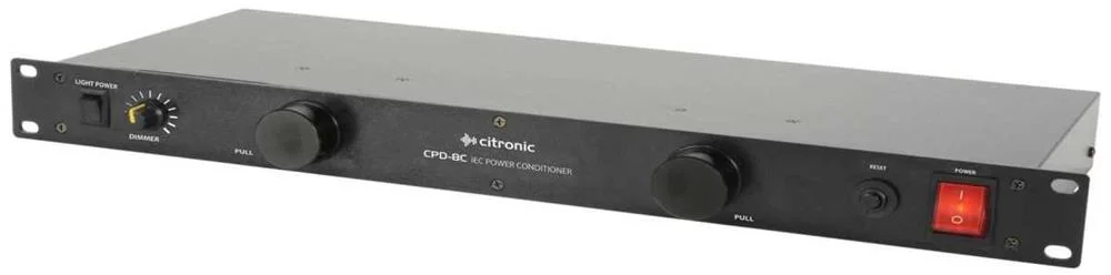 Cpd-8c 19" 8-Way Iec Power Conditioner