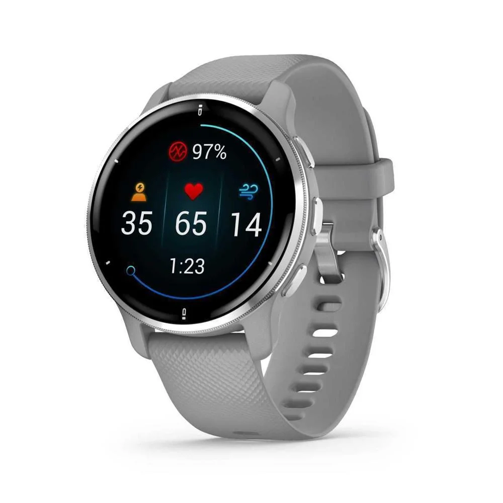 Smartwatch Venu 2 Plus Cinzento/Prateado - Garmin