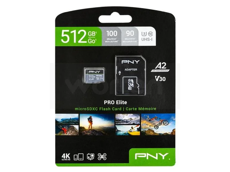 Cart&atilde;o de Mem&oacute;ria Micro Sd Com Adaptador Pny