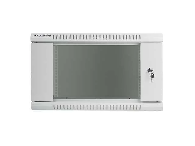 Lanberg wall-mounted 19  cabinet 4U 600x450 gray .
