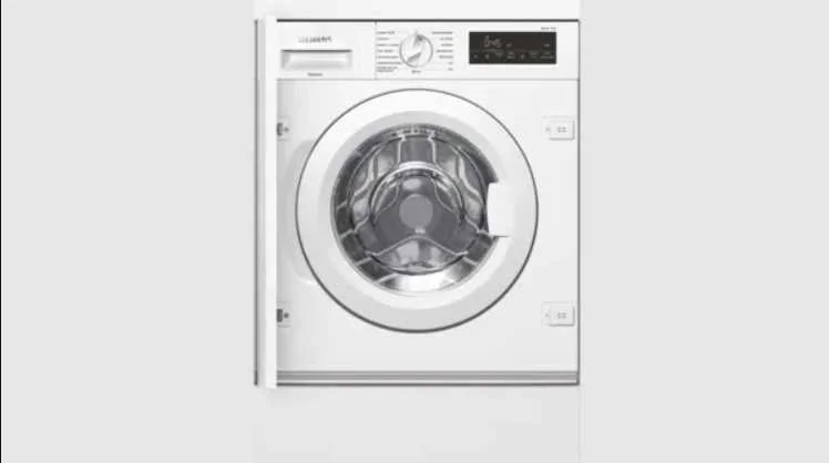M&aacute;quina de Lavar Roupa de Encastre Wi14w542es Iq700 8kg 1400rpm Branco - Siemens