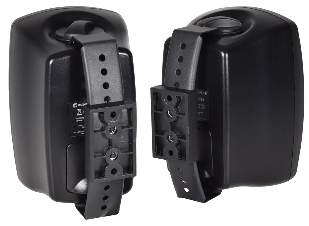 Bh3 Speakers Indoor/Outdoor Pair Black