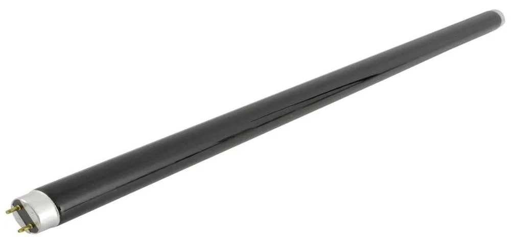 Black Light Fluorescent Tube, Standard, 600mm, 18w