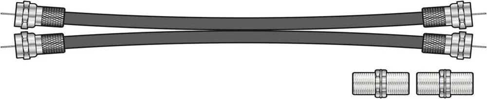 Kit de Sat&eacute;lite Rg6 Twin Rg6 3.0m