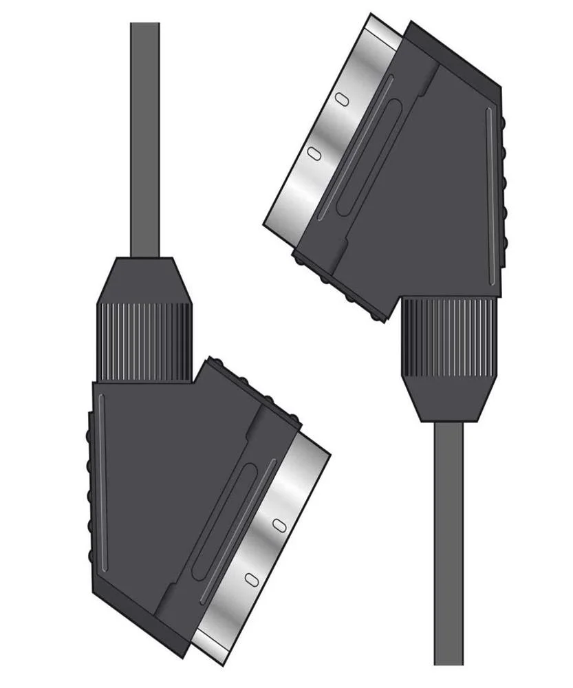 Ficha de chumbo SCART para plug 1.5m