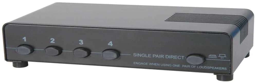 4 Way Protected Loudspeaker Switcher