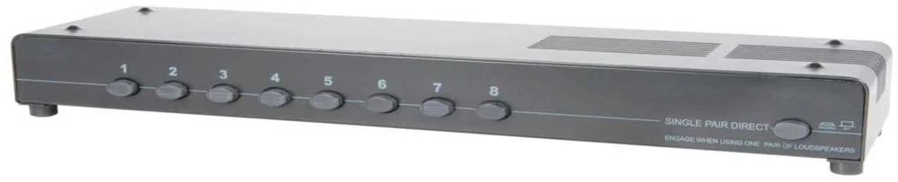 Seletor de Altifalantes 8 Vias