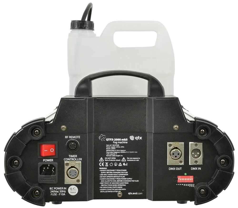 QTFX-2000 MKII High Power Fog Machine 2000W