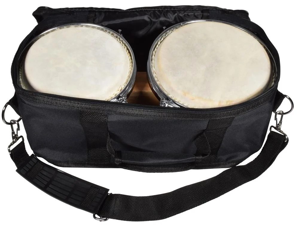 Bongos 2-Tone Red Inc Carry Bag