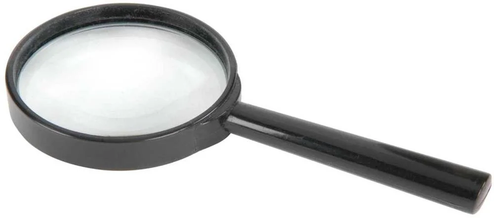 Lupa de M&atilde;o 65mm&oslash; Amplia&ccedil;&atilde;o 6x