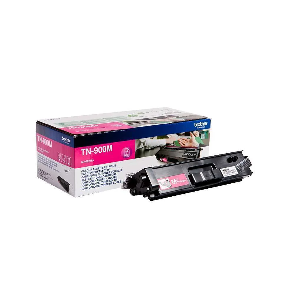 Tinteiro de Tinta Original Brother TN900M Preto