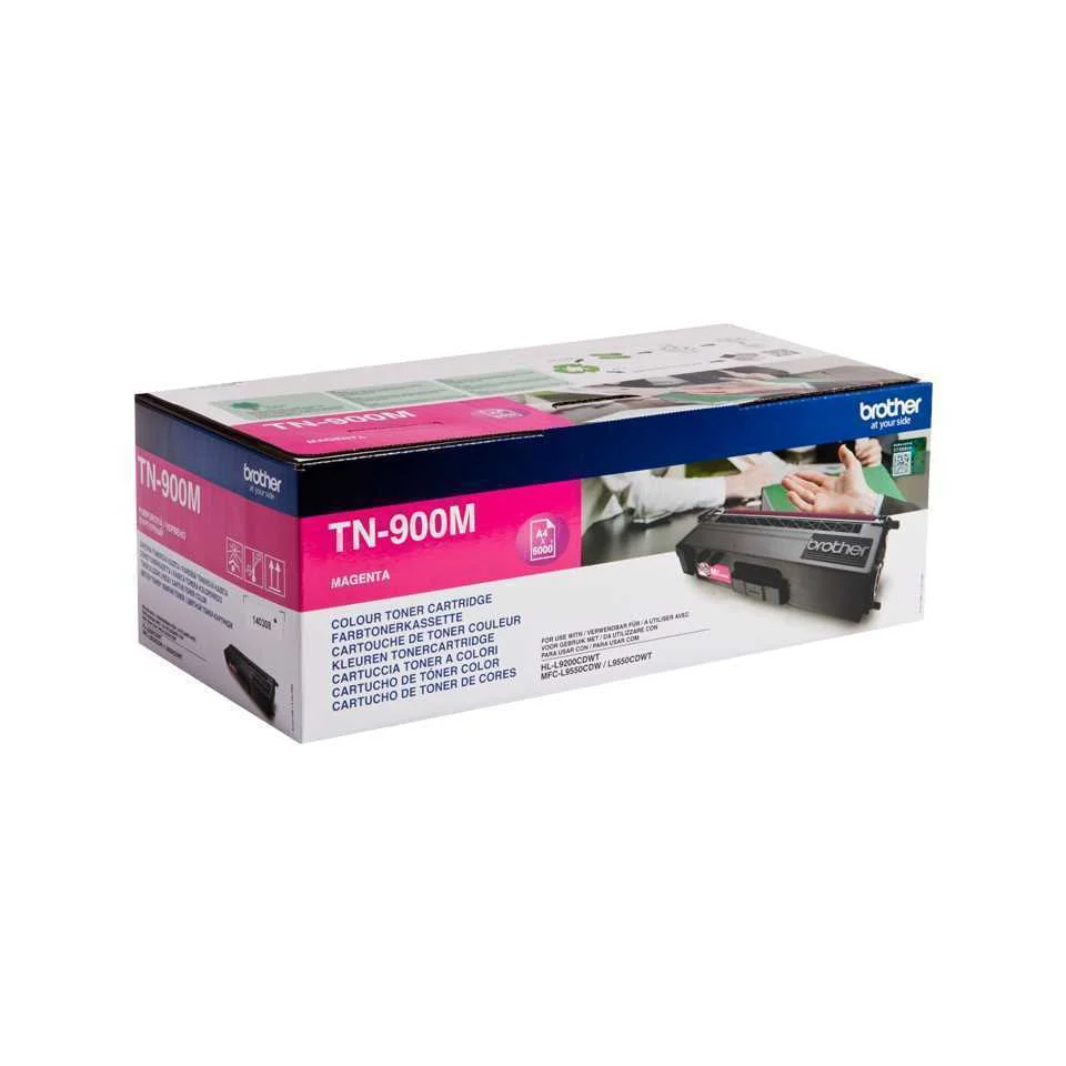 Tinteiro de Tinta Original Brother TN900M Preto