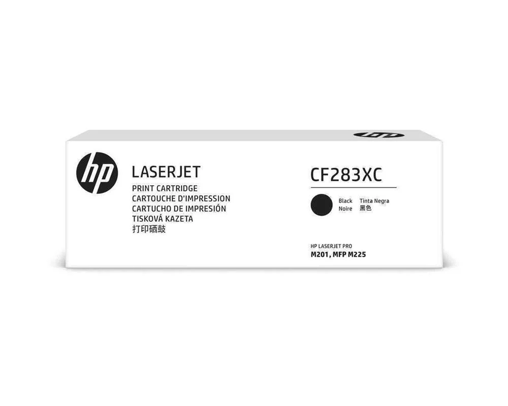 Hp Toner Cart. Cf283xc F?r Lj Pro Mfp M125nw/M127fn/ M127fw Black High Capacity