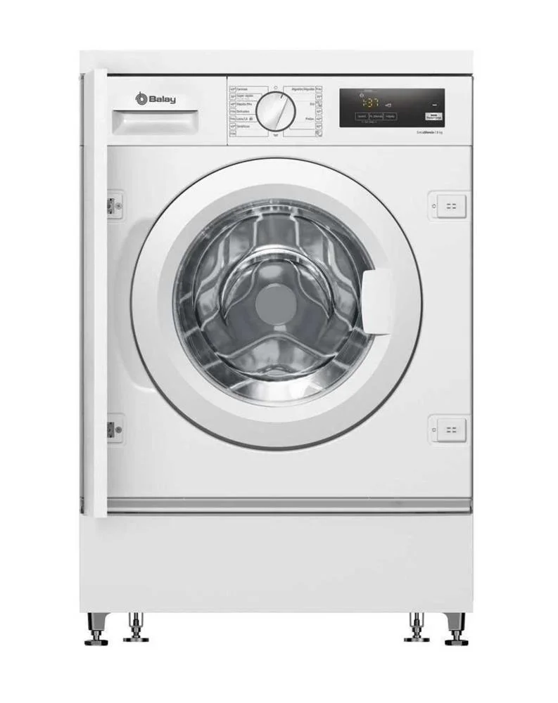Built-In Washing Machine 3ti987b 8kg 1400rpm (White) - Balay