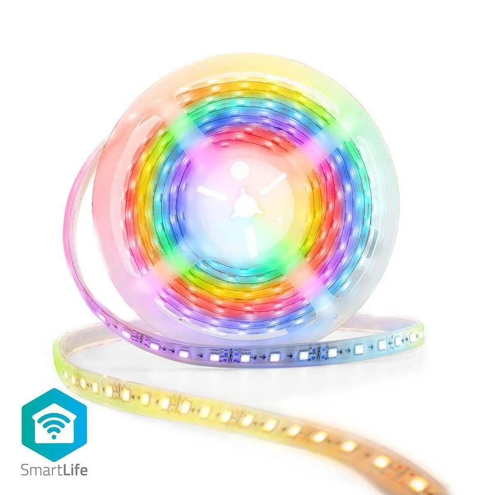 Tira LED Smartlife  Wi-Fi  Multicolor  SMD  5.00 .