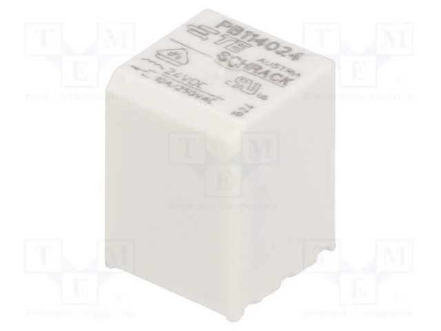 Rel&eacute;: Eletromagn&eacute;tico, Spdt, Ubobina : 24vdc, 10a, 10a/250vac, Pcb