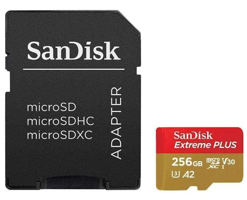Memory Micro Sdxc 256gb Uhs-I/W/A Sdsqxbd-256g-Gn.